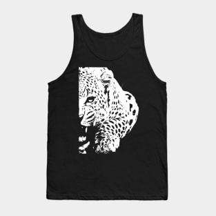 Leopard white only Tank Top